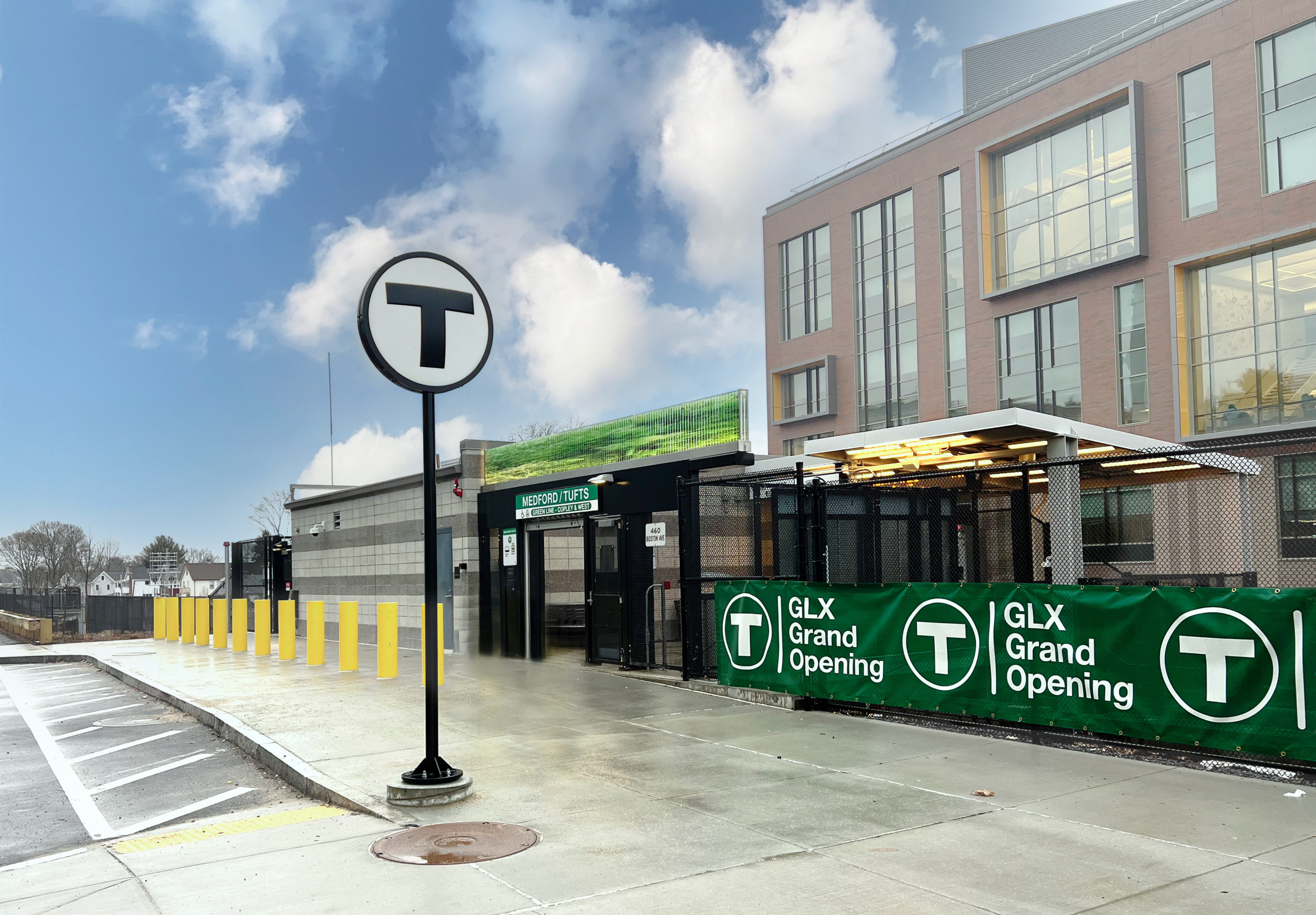 Medford/Tufts Station Opens MultiBillion Dollar Green Line Extension
